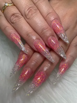 ネイル スカルプ狂 🩵Enamiのネイルデザイン