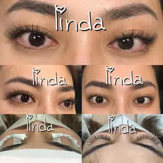 マツエク・マツパ linda lashesのマツエク・マツパデザイン