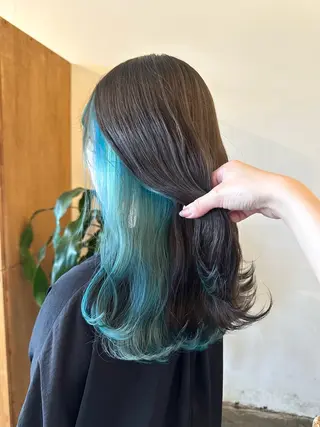 ロング カラー ✨ブリーチカラー /菜月‪‪✨のヘアスタイル