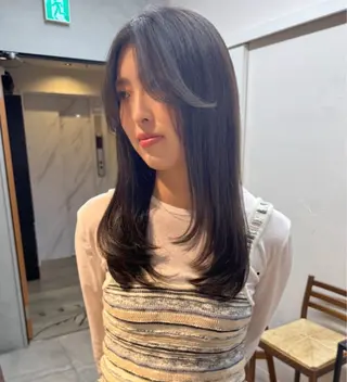 ロング 透明感カラー ☆akoのヘアスタイル