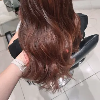 カラー ︎︎🌟韓国艶カラー ︎🌟璃奈 (ﾘﾅ)のヘアスタイル