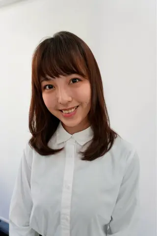 ミディアム Endearing 銀座/レイヤーカットのヘアスタイル