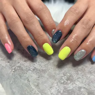 ネイル ねいるぎゃるそん所属・ねいるぎゃるそん 👾のネイルデザイン