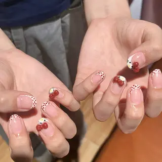 ネイル By moonネイル 🌷ワンホン/韓国風のネイルデザイン