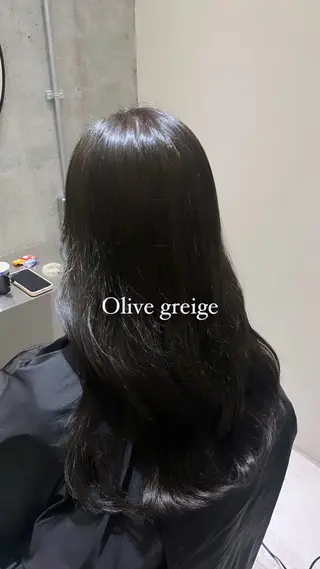 ロング 透明感カラー/顔周り カット🎀ヒラバルのヘアスタイル