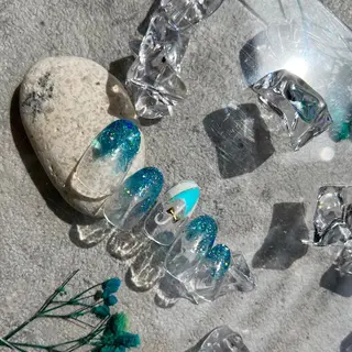 ネイル ⭐︎休業中の練習⭐︎ JNA認定講師髙橋のネイルデザイン