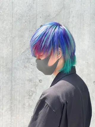 カラー メンズ 柔らかカラー/ レイヤーYUTO🧋のヘアスタイル