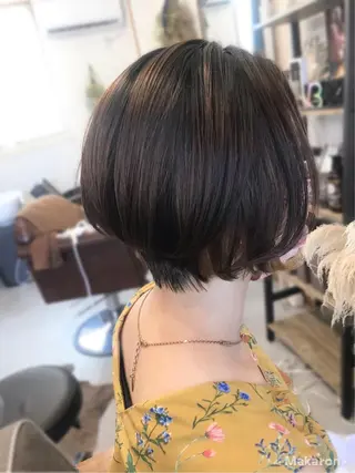 ショート カラー hair works raptureのヘアスタイル