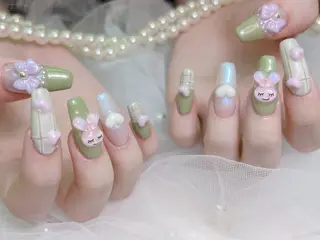 ネイル lucky nail 歌舞伎町のネイルデザイン