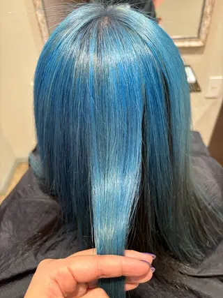 ミディアム カラー 透明感/ダブル カラー🧸こころのヘアスタイル