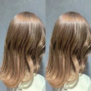 ミディアム カラー 🤍透明感/韓国風 🤍サクラギヒトミのヘアスタイル