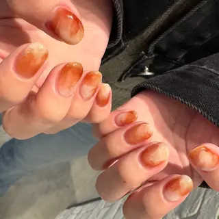 ショート m kaori𓃟のネイルデザイン