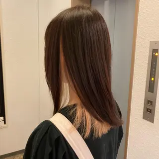 ロング カラー ピンクカラー🎀 米津 美佑のヘアスタイル