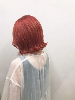 ミディアム カラー SANA推し美容師 CHISA🍒のヘアスタイル
