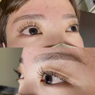 マツエク・マツパ Aim NAIL&EYELASH.BROW立花店所属・Aim立花店 Mihoのマツエク・マツパデザイン