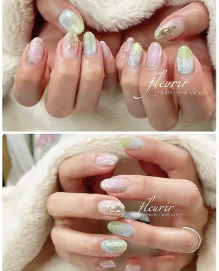 ネイル フルリール 【プライベートサロンのネイルデザイン