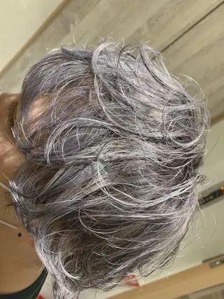 ミディアム カラー メンズ 【店長】 草間大輔のヘアスタイル