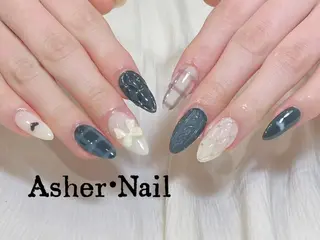 ネイル Asher-Yuki 🍁のネイルデザイン