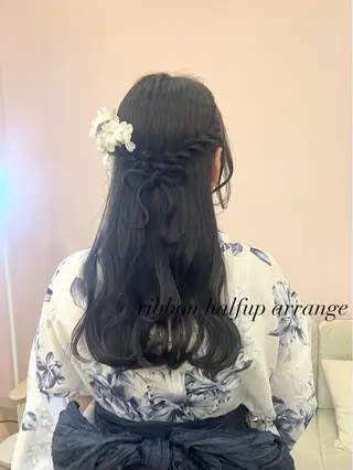 ロング ヘアアレンジ 🎀野崎 美玖𝜗𝜚˚⋆のヘアスタイル