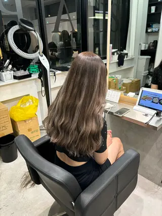 ロング 谷村 龍之輔のヘアスタイル