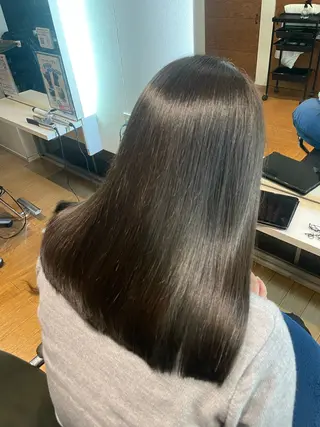 セミロング add-Lamp hair所属・シュリ /岐阜のヘアスタイル