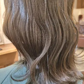 セミロング 🇰🇷透明感×ハイ トーン🌟tomoのヘアスタイル