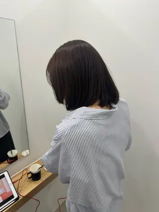 ミディアム カラー レイヤー/ナチュラル 💐nao.のヘアスタイル