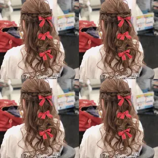 セミロング ヘアアレンジ 🌷MAYU 🌷のヘアスタイル