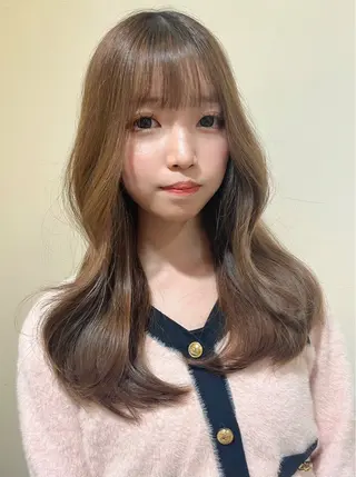 ロング 💫レイヤーカット✨ 透明感カラー工藤雄大のヘアスタイル