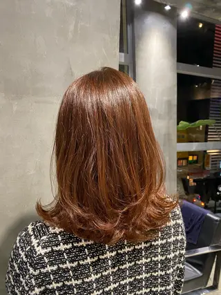 ミディアム カラー Agu hair lore沼館店所属・八戸パーマ/メンズパ ーマ/シンゴ。のヘアスタイル