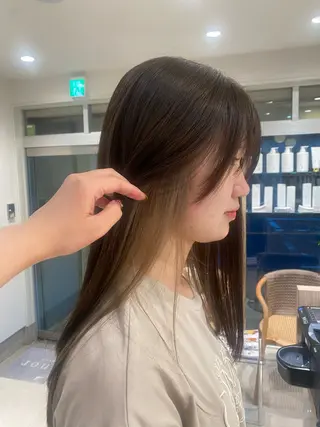 ロング カラー ダブルカラー/ 横浜/JURIのヘアスタイル