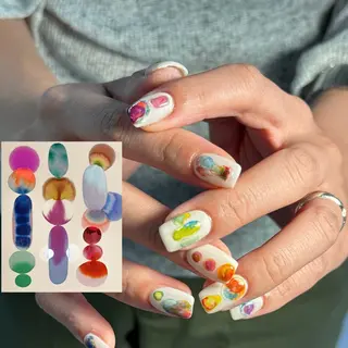 ネイル nail atelier 泡沫 utakata所属・ナカジマミナミ ﾈｲﾘｽﾄのネイルデザイン