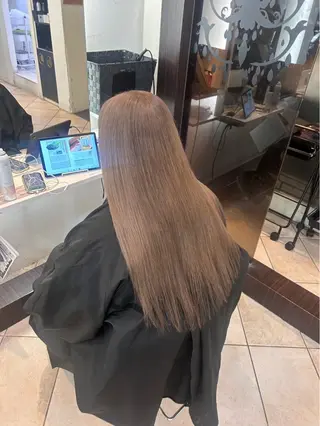 ロング カラー 🐰根本 姫音｜ 淵野辺カラー🤍🫧のヘアスタイル