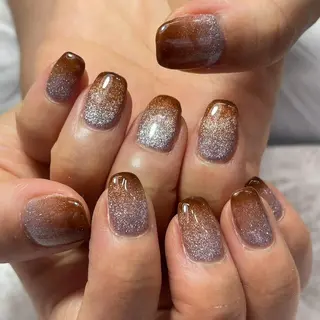 ネイル 妹尾/長さだし パラジェルフィルインのネイルデザイン