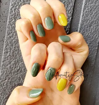 ネイル infinity skyのネイルデザイン