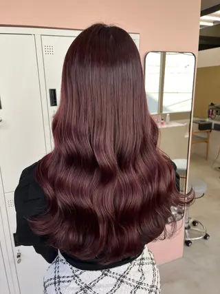 ロング カラー ayaka♡ 柔らかカラーのヘアスタイル