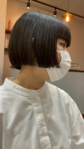 ショート ボブ/髪質改善/ soiナカジママドリのヘアスタイル