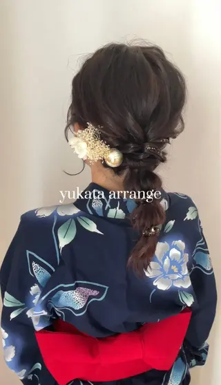 ミディアム Tim【ティム】所属・ヘアセット大募集 ˗ˋˏairiˎˊ˗のヘアスタイル