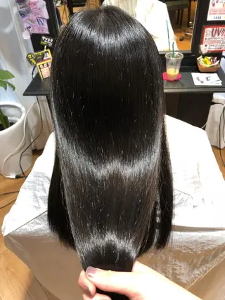 ロング カラー 奥田 千尋のヘアスタイル