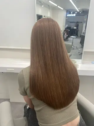 ロング カラー ベレーザ渋谷所属・🦋ハイトーン・髪質 改善🦋成嶋 朋希のヘアスタイル