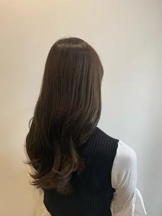 ロング カラー 韓国🇰🇷髪質改善 Chisaki치사키のヘアスタイル