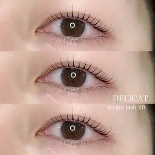 マツエク・マツパ DELICAT MIYABIのマツエク・マツパデザイン