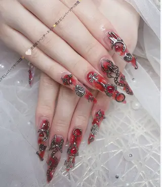 ネイル ラベンダー💖日暮里 ルル💖ネイルのネイルデザイン