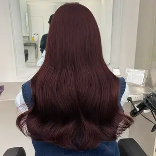 ロング カラー 韓国ワンホンヘア 🎀SHIONEのヘアスタイル