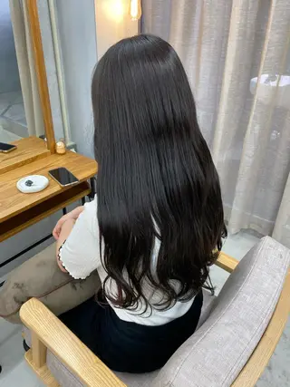 ロング カラー Doll hair所属・海音 心斎橋美容室のヘアスタイル