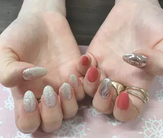 ネイル 西岡 杏のネイルデザイン