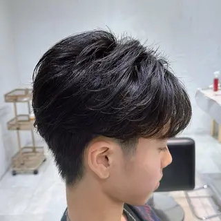 パーマ メンズ 横浜/カット/ パーマ/shuのヘアスタイル