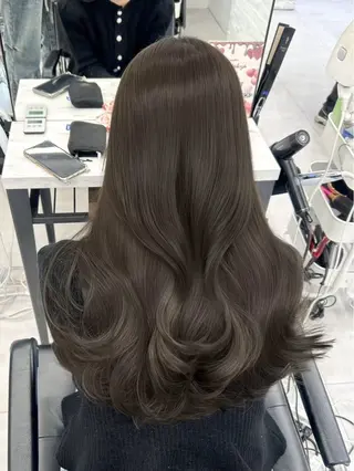 ロング なつき🎀韓国 styleのヘアスタイル