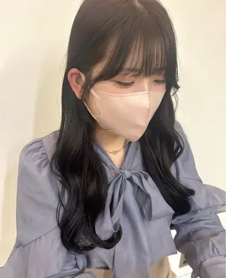 ロング カラー ヘアアレンジ 🎀暖色カラー🎀 ♡yurika♡のヘアスタイル