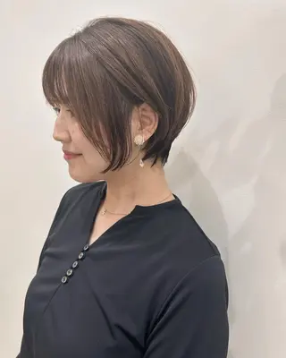 ショート 💛🤍U too e’s 鎌倉🧸のヘアスタイル